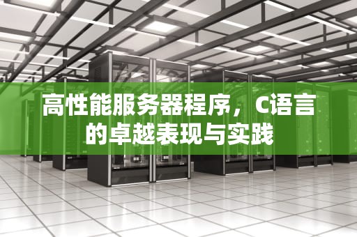 高性能服务器程序，C语言的卓越表现与实践