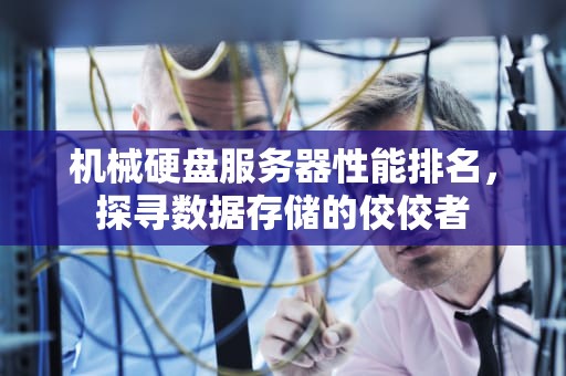 机械硬盘服务器性能排名，探寻数据存储的佼佼者