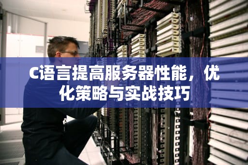 C语言提高服务器性能，优化策略与实战技巧
