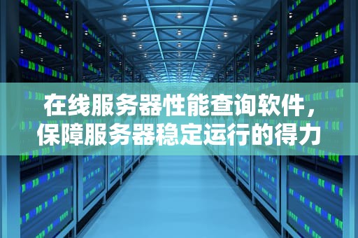 在线服务器性能查询软件，保障服务器稳定运行的得力助手