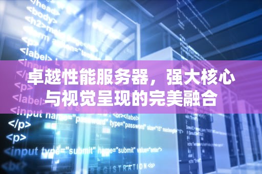卓越性能服务器，强大核心与视觉呈现的完美融合