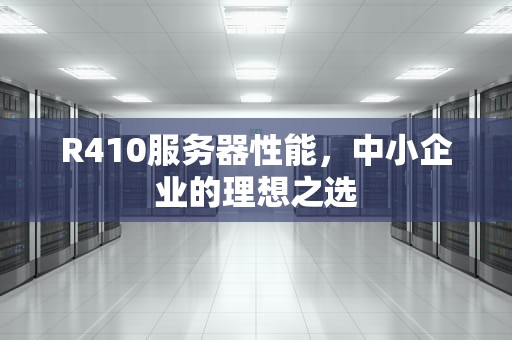 R410服务器性能，中小企业的理想之选