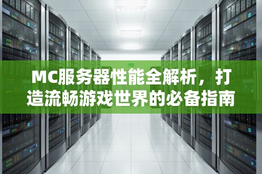 MC服务器性能全解析，打造流畅游戏世界的必备指南