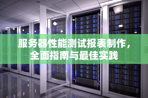 服务器性能测试报表制作，全面指南与最佳实践