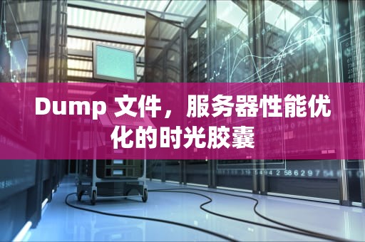 Dump 文件，服务器性能优化的时光胶囊