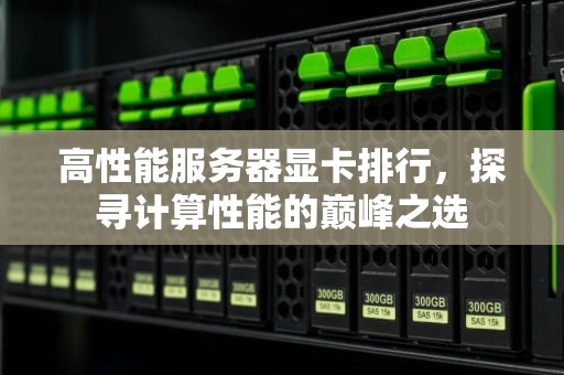高性能服务器显卡排行，探寻计算性能的巅峰之选
