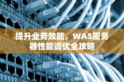 提升业务效能，WAS服务器性能调优全攻略