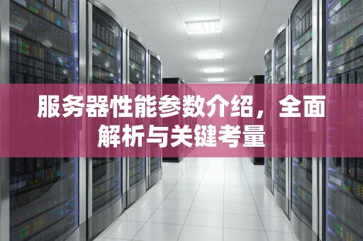 服务器性能参数介绍，全面解析与关键考量