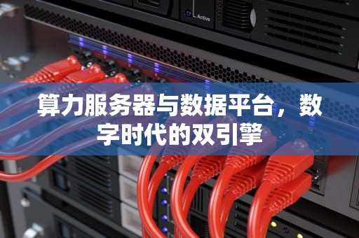 算力服务器与数据平台，数字时代的双引擎
