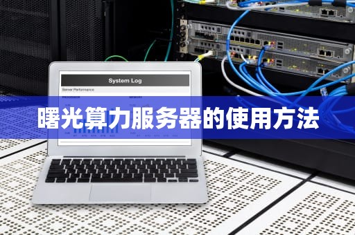 曙光算力服务器的使用方法