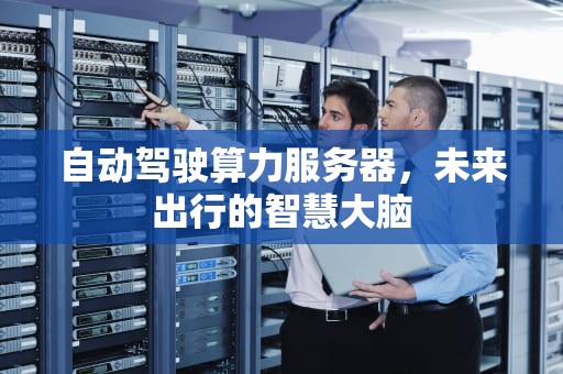 自动驾驶算力服务器，未来出行的智慧大脑