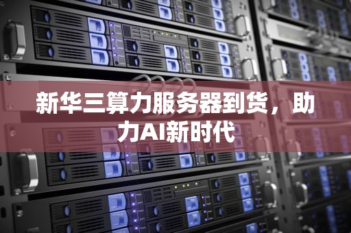 新华三算力服务器到货，助力AI新时代