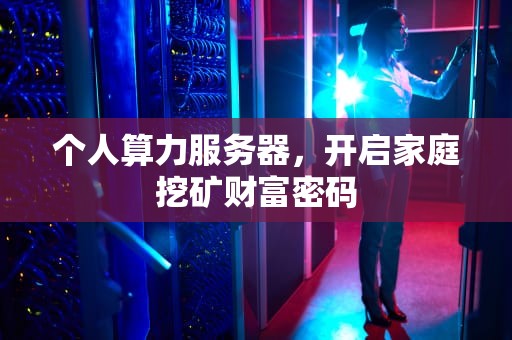 个人算力服务器，开启家庭挖矿财富密码