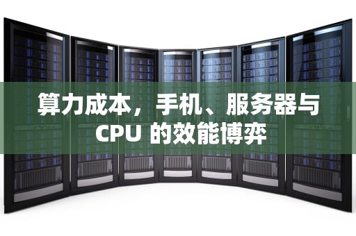 算力成本，手机、服务器与 CPU 的效能博弈