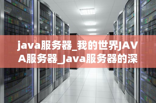 java服务器_我的世界JAVA服务器_Java服务器的深度解析