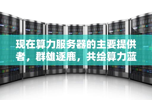 现在算力服务器的主要提供者，群雄逐鹿，共绘算力蓝图