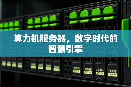算力机服务器，数字时代的智慧引擎