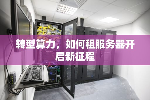 转型算力，如何租服务器开启新征程
