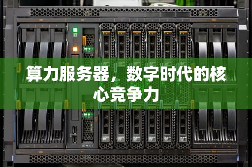 算力服务器，数字时代的核心竞争力