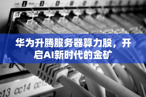 华为升腾服务器算力股，开启AI新时代的金矿