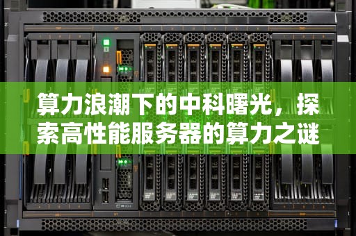 算力浪潮下的中科曙光，探索高性能服务器的算力之谜