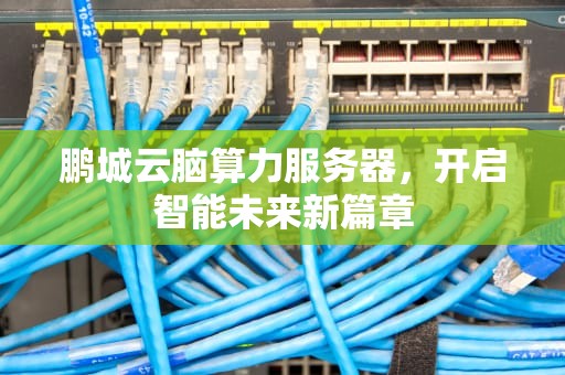 鹏城云脑算力服务器，开启智能未来新篇章