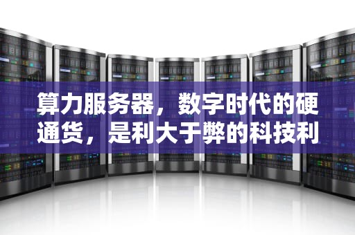 算力服务器，数字时代的硬通货，是利大于弊的科技利器