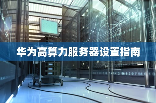 华为高算力服务器设置指南