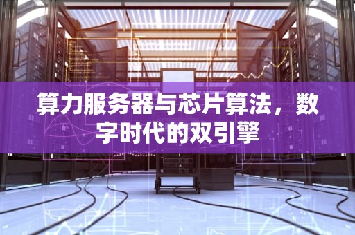 算力服务器与芯片算法，数字时代的双引擎