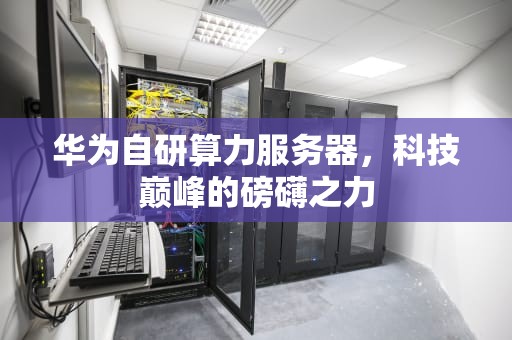 华为自研算力服务器，科技巅峰的磅礴之力