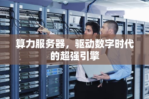 算力服务器，驱动数字时代的超强引擎