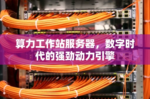 算力工作站服务器，数字时代的强劲动力引擎