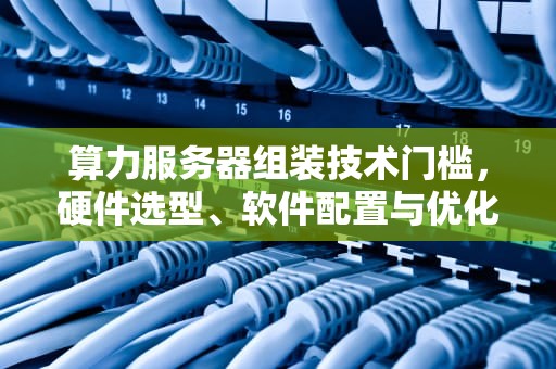 算力服务器组装技术门槛，硬件选型、软件配置与优化全解析