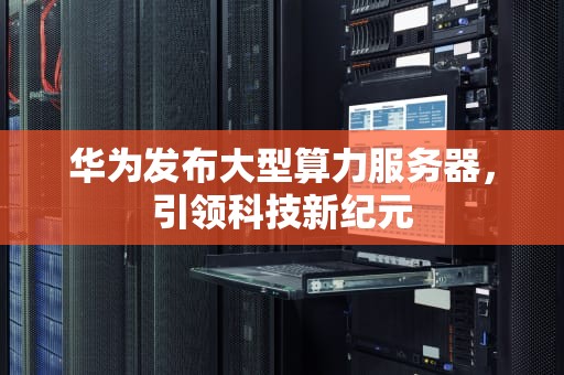 华为发布大型算力服务器，引领科技新纪元