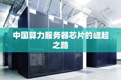 中国算力服务器芯片的崛起之路