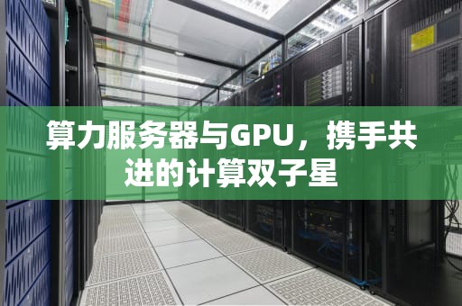 算力服务器与GPU，携手共进的计算双子星