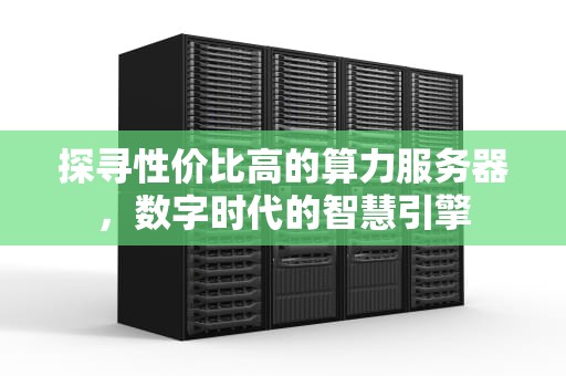 探寻性价比高的算力服务器，数字时代的智慧引擎