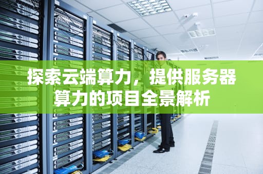 探索云端算力，提供服务器算力的项目全景解析