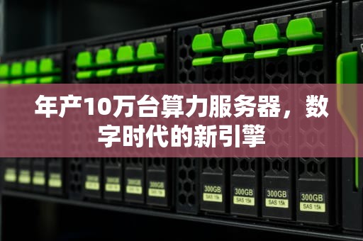 年产10万台算力服务器，数字时代的新引擎
