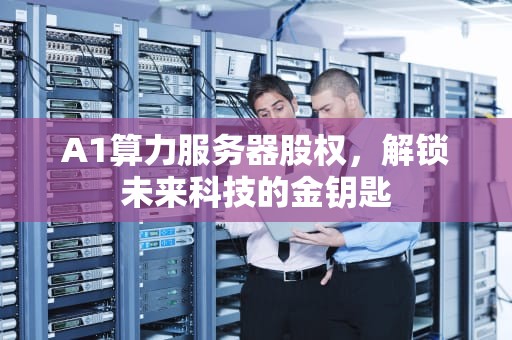 A1算力服务器股权，解锁未来科技的金钥匙