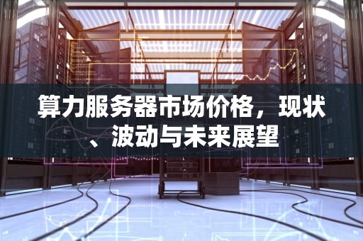 算力服务器市场价格，现状、波动与未来展望