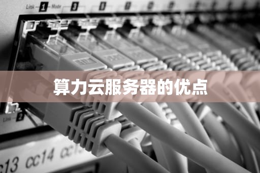 算力云服务器的优点