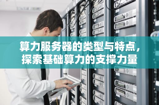 算力服务器的类型与特点，探索基础算力的支撑力量