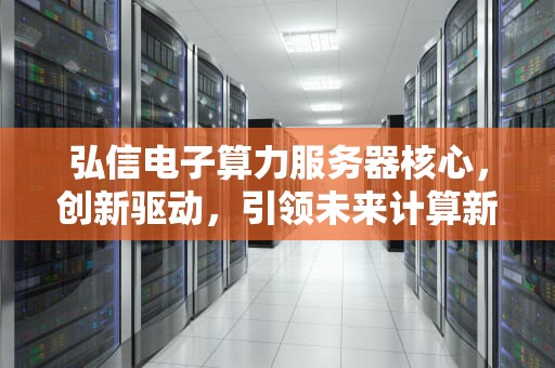 弘信电子算力服务器核心，创新驱动，引领未来计算新纪元