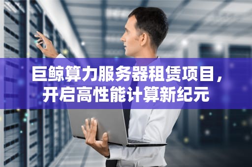 巨鲸算力服务器租赁项目，开启高性能计算新纪元