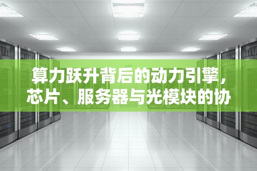 算力跃升背后的动力引擎，芯片、服务器与光模块的协同进化