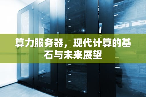 算力服务器，现代计算的基石与未来展望