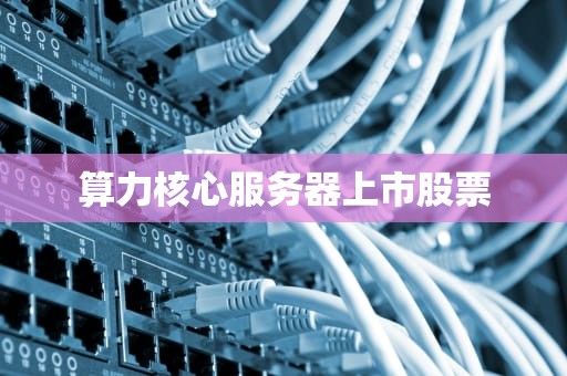 算力核心服务器上市股票