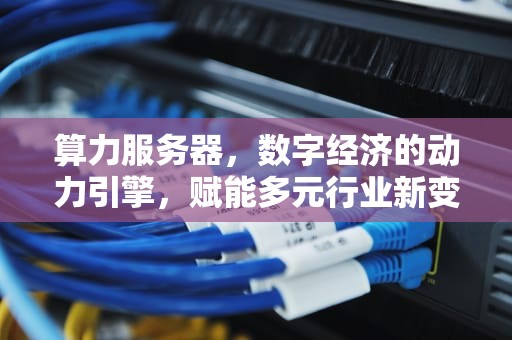 算力服务器，数字经济的动力引擎，赋能多元行业新变革