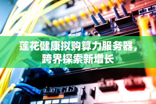 莲花健康拟购算力服务器，跨界探索新增长